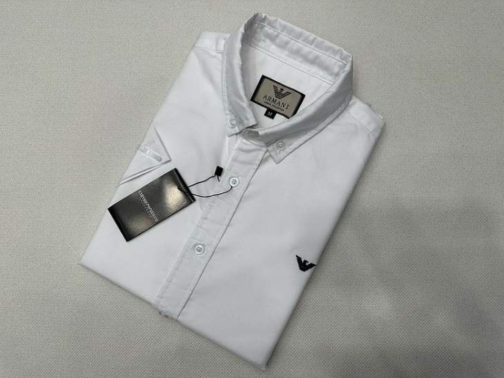 Picture of Armani Shirts Short _SKUArmaniM-XXLxxSH95927827